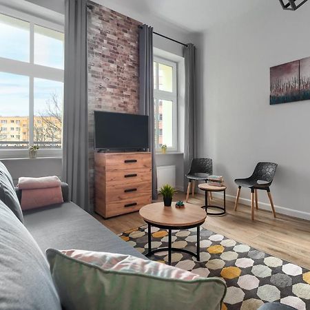 Margi Eos Apartament Large & Balcony Lägenhet Szczecin Exteriör bild