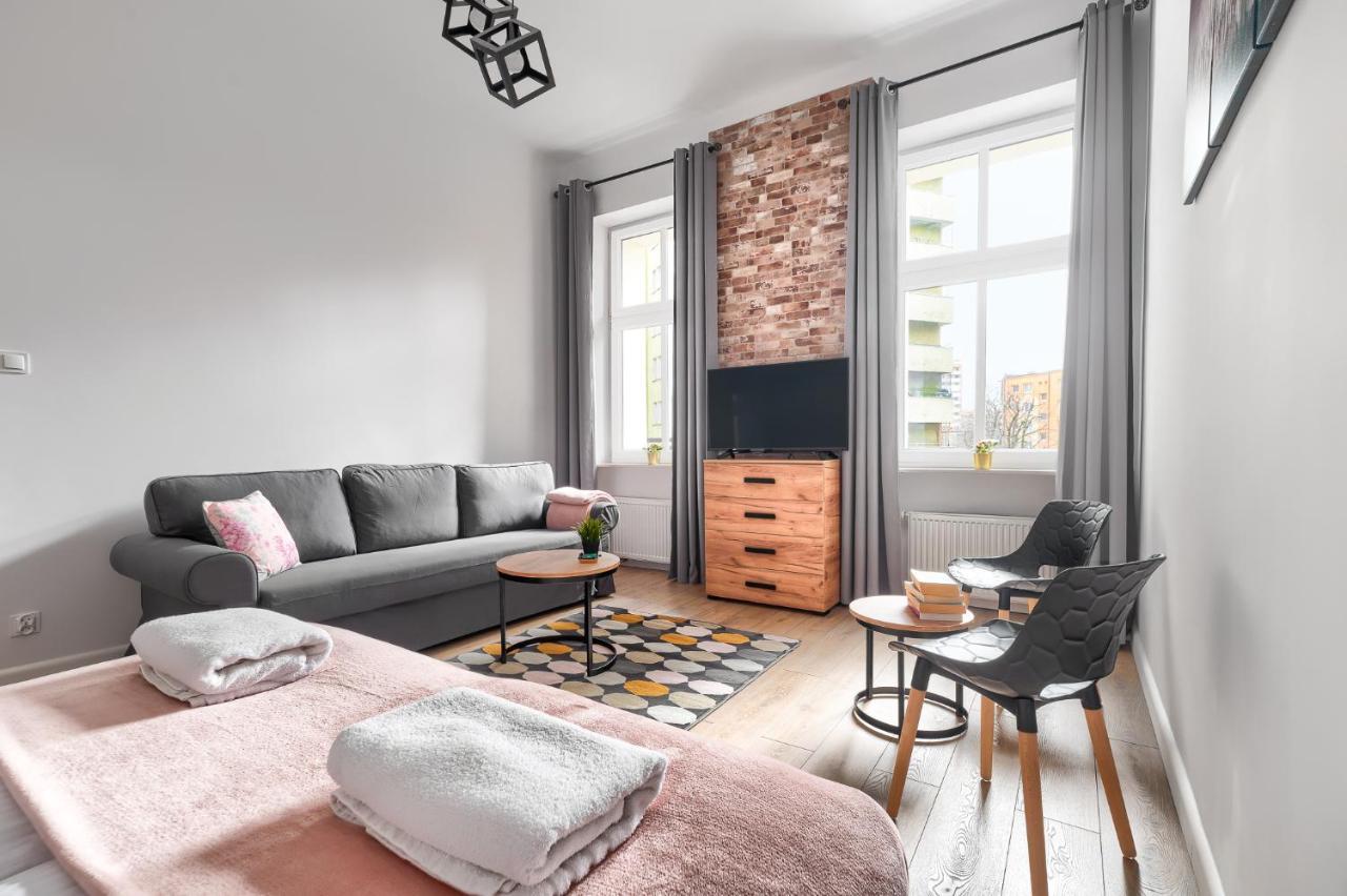 Margi Eos Apartament Large & Balcony Lägenhet Szczecin Exteriör bild