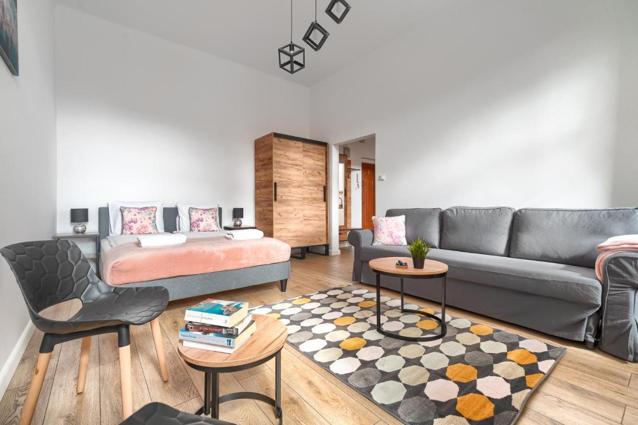 Margi Eos Apartament Large & Balcony Lägenhet Szczecin Exteriör bild