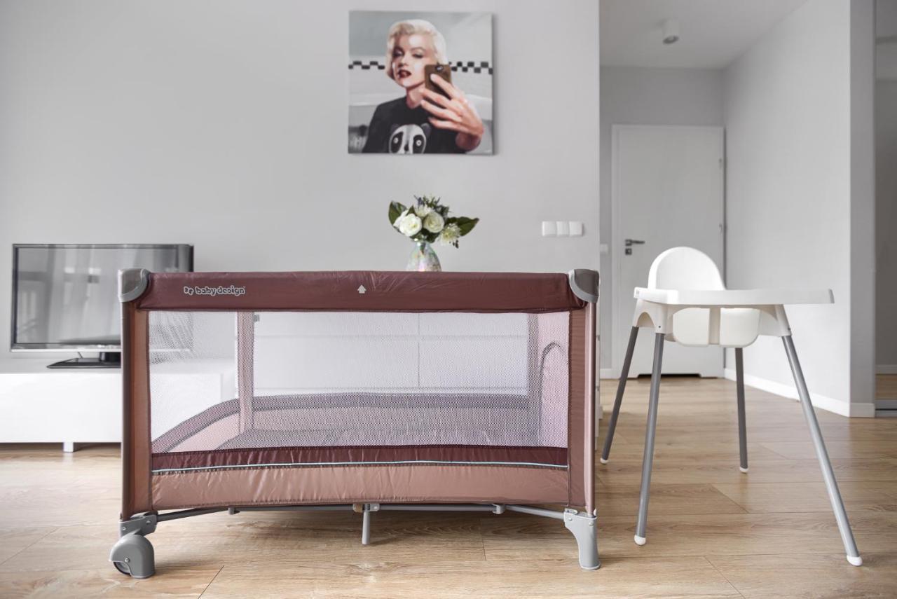 Margi Eos Apartament Large & Balcony Lägenhet Szczecin Exteriör bild